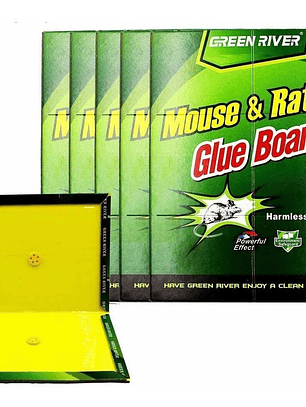 Papel Atrapa Ratones Engomada