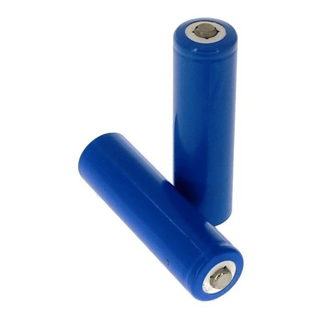 Pack 2 Pilas Baterias 14500 3.7v Li-ion 1200 Mah Linterna