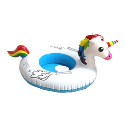 Flotador Inflable Piscina Unicornio Niños Colores Verano