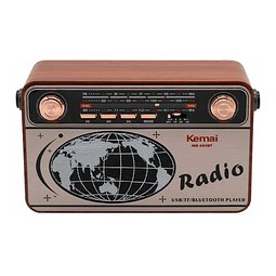 Radio Portátil Tercera Edad Fm Am Bluetooth Vintage