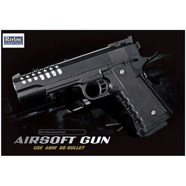 Fusil Pistola Airsoft Gun Paintball M0688+ Balines 