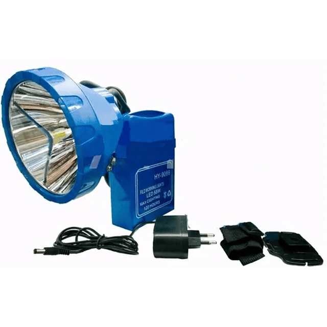 Foco Led Caza 55w Linterna Minera Para Cazador Rifle Luz Roja