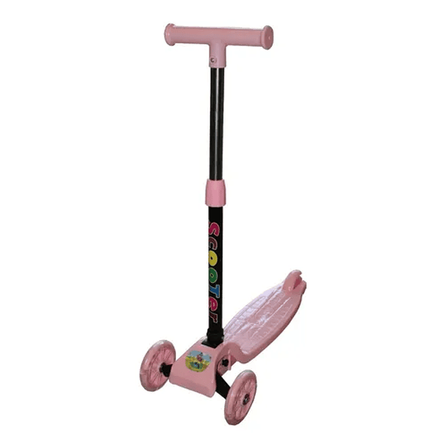 Tri Scooter Led Niños Maxi Ruedas Silicon 