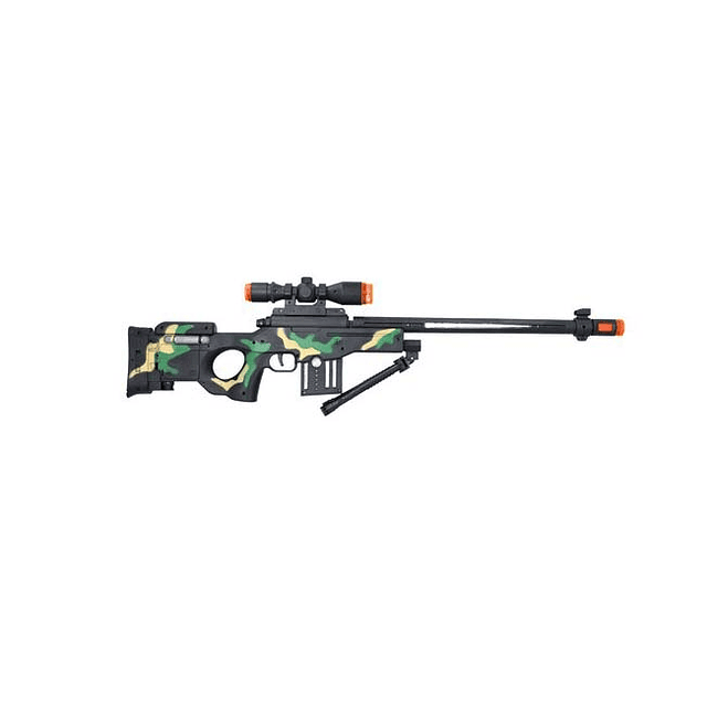 Rifle Pistola Juguete Luces Sonido Juegos 28 Pulgadas