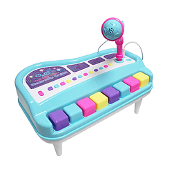 Organo Piano Teclado Electronico Juguete Con Microfono Musica