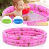 Piscina Inflable Plástico 3 Anillos 90 X 23 Cm Verano Niños