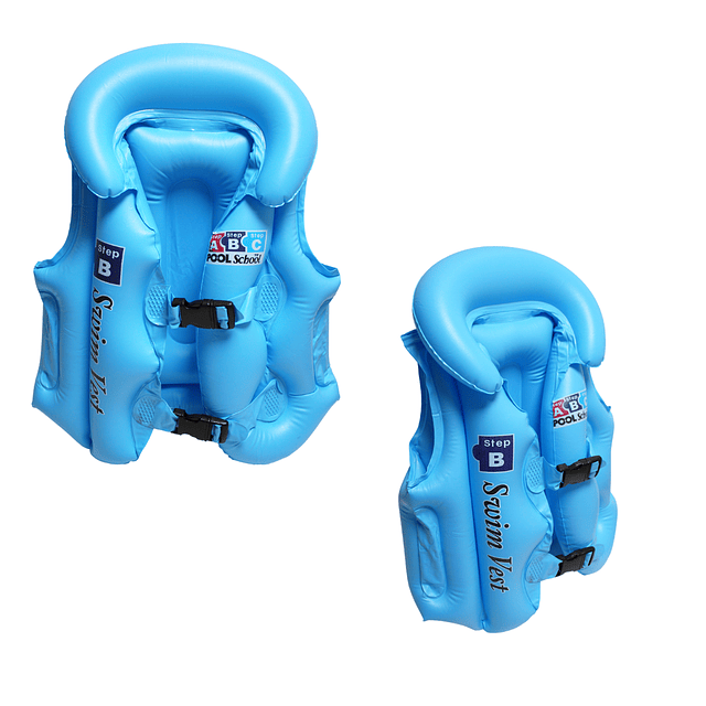 Flotador Chaleco Inflable Niños Colores