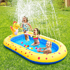 Piscina Inflable 170x110x45cm Dino Delfin Lanza Chorro Agua