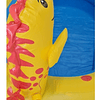 Piscina Inflable 170x110x45cm Dino Delfin Lanza Chorro Agua