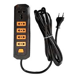 Alargador Electrico Zapatilla Con Interruptor 5m 