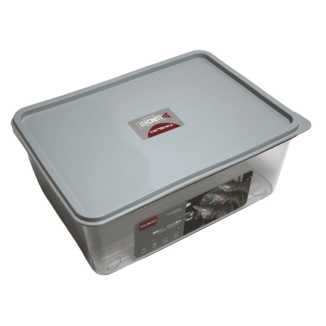 Contenedor Organizador Refrigerador Transparente Con Tapa