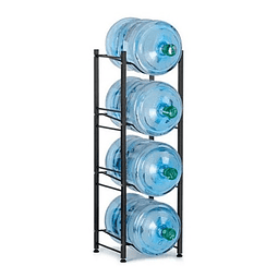 Rack Para 4 Bidones De Agua 20l Estante Organizador Hierro