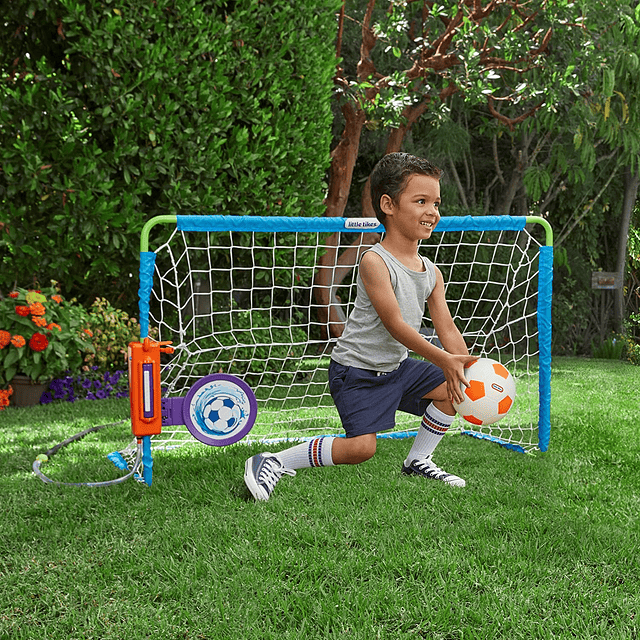 Arco Futbol Lanza Agua 2 En 1 Little Tikes