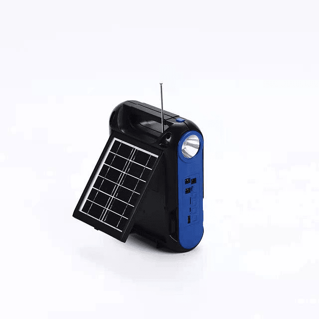 Radio Altavoz Bluetooth Con Carga Solar