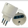 Pack 20 Adaptador Eléctrico Schuko 10a 250v 1500w