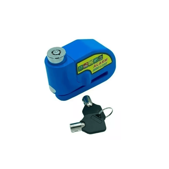 Candado Freno Disco Moto Bici Alarma Bloqueo Antirrobo Alarm