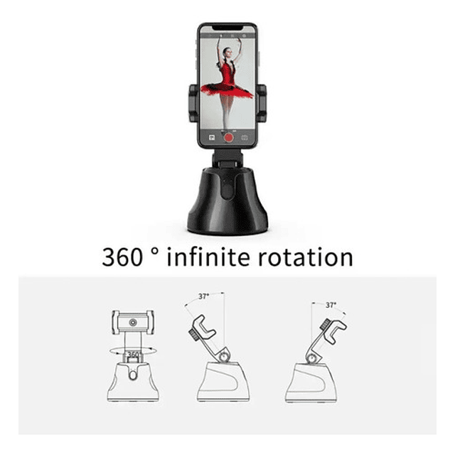 Tripode Celular Inteligente Portatil Selfie 360 º Tik Tok