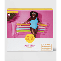 Flotante transparente multicolor de cuerpo completo Sun Squad