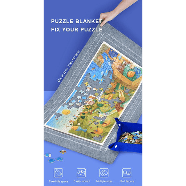 Mat Para Puzzles 2000 Piezas Organizador - Mideer