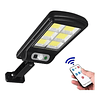 Foco Led Solar Led Luminaria Sensor 12 Hrs + Control