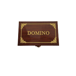Domino Con Estuche De Madera