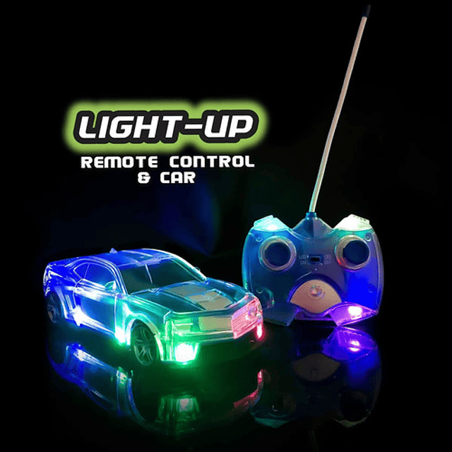 Auto Juguete Control Remoto Luces Sonido Escala 1:18