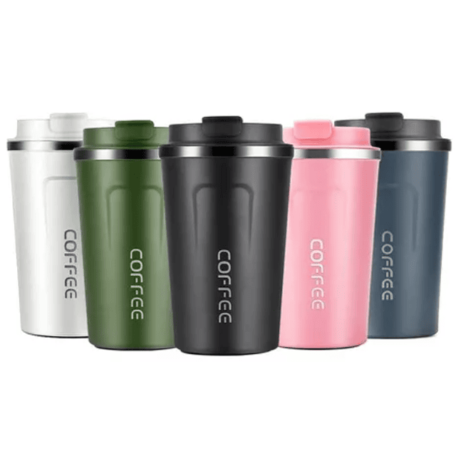 Vaso Térmico Portátil Doble Capa De Acero Inoxidable 510ml