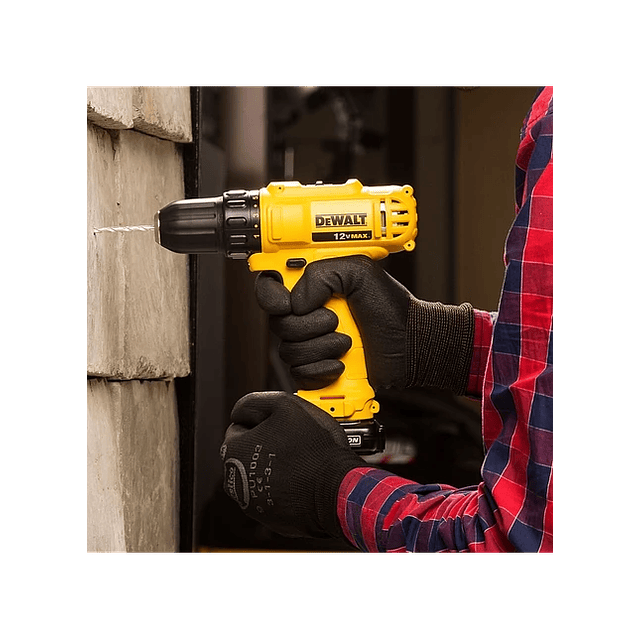 Taladro Atornillador 3/8" 12V 24Nm 2 Bat 1.3 Ah Dewalt DCD700C2-B2