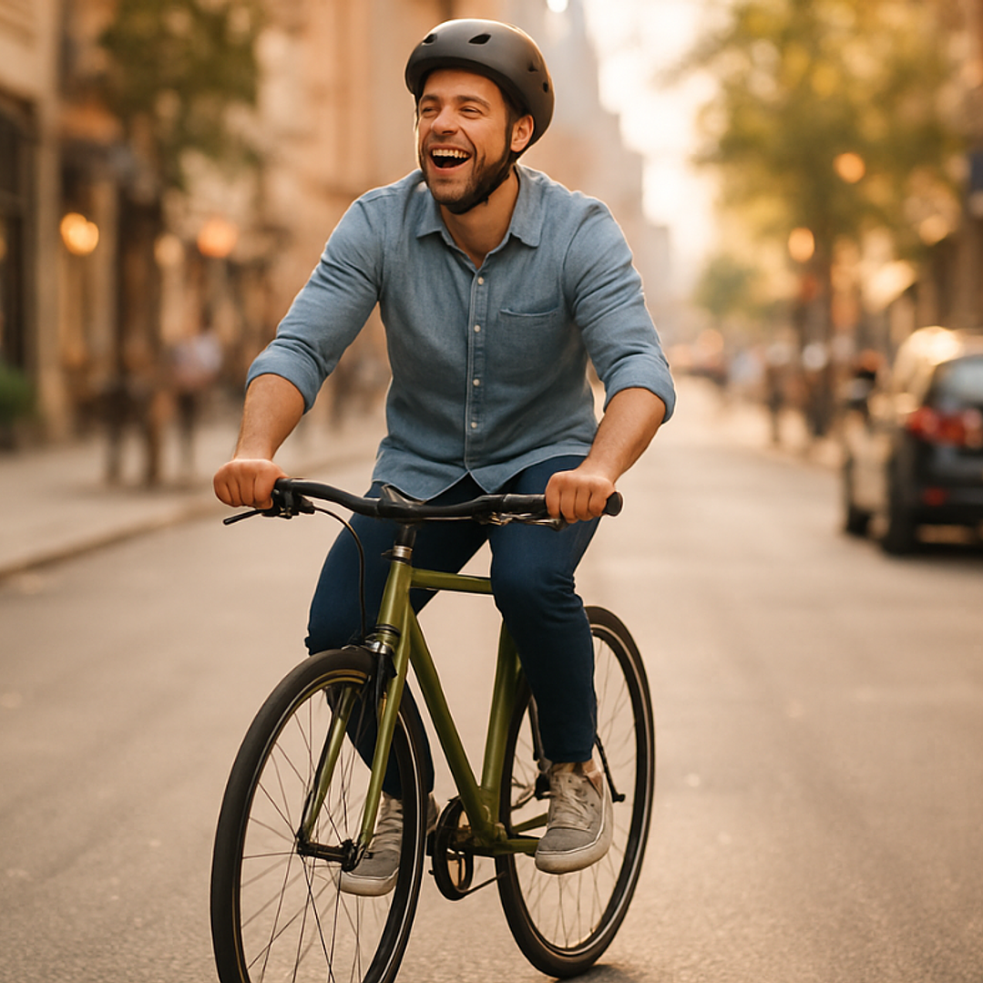 Bicicleta Fixie Urbana 54cm Dahab / verde 1
