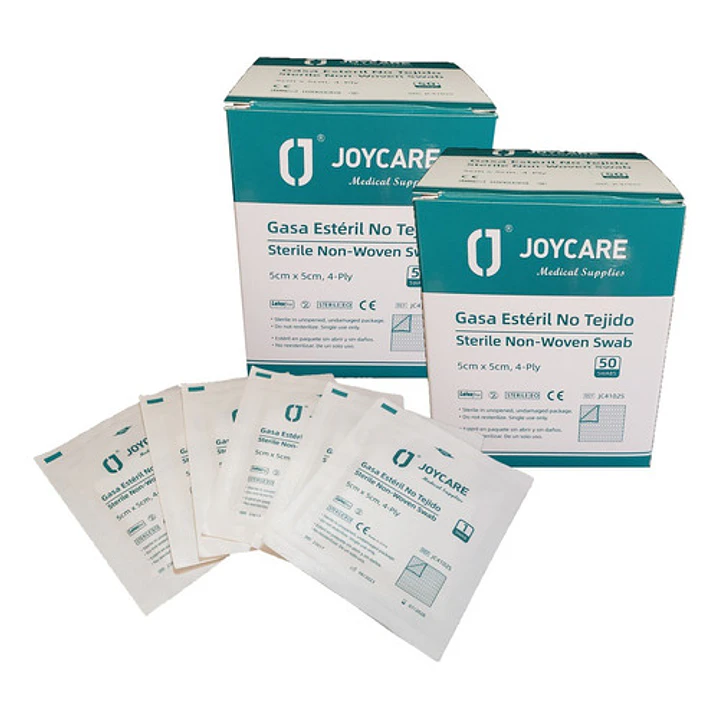 Gasa Estéril 5x5 Cm - Pack 100 Unidades Selladas - Ekipomed 1