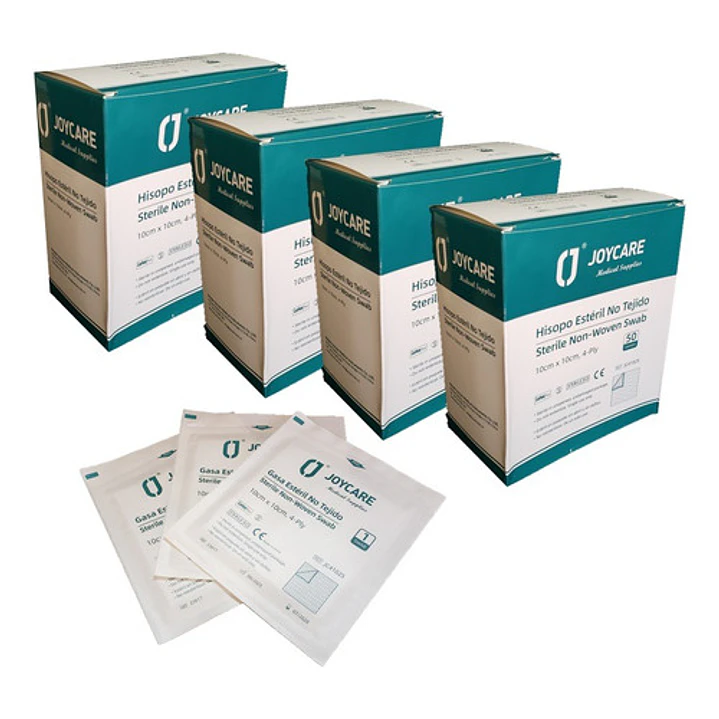 Gasa Estéril 10x10 Cm -pack 200 Unidades Selladas - Ekipomed 1