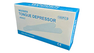 Bajalenguas Adulto No Estéril Pack 300 Unidades Ekipomed