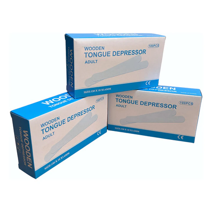 Bajalenguas Adulto No Estéril Pack 300 Unidades Ekipomed 3