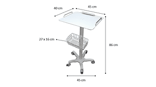 Carro Médico Porta Equipos 