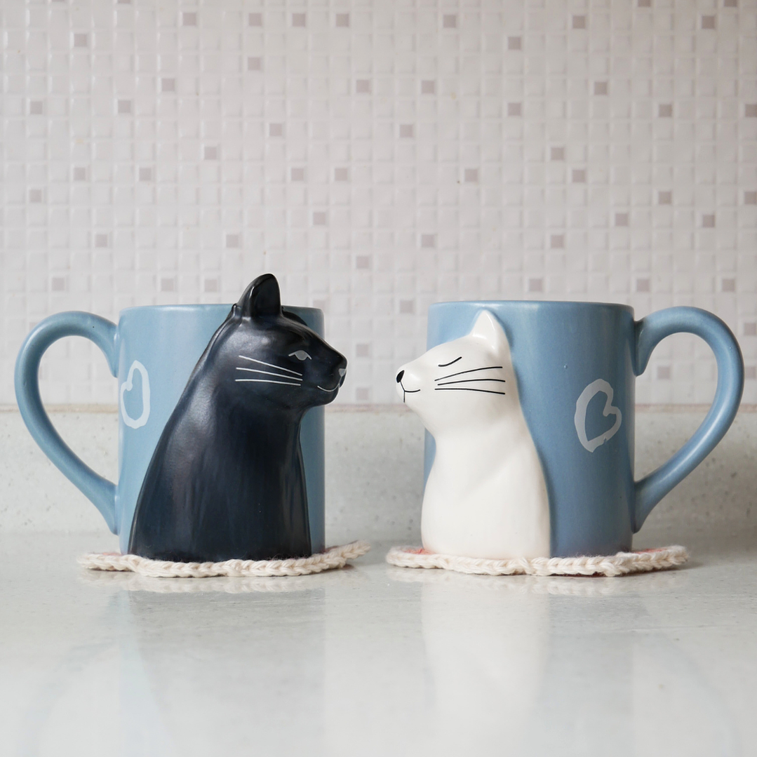 Michi Love – Set de Tazones Gatunos  1