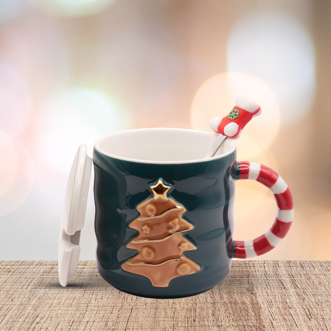 Pack Dúo Navideño – Tazones con Tapa y Cuchara 5