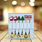 Cubiertos Navideños 2 Opciones a Escoger (6 Piezas cada opción) - Miniatura 3