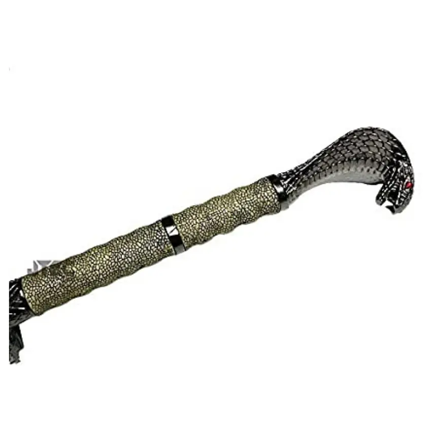 Katana Espada Japonesa Cabeza Cobra 4