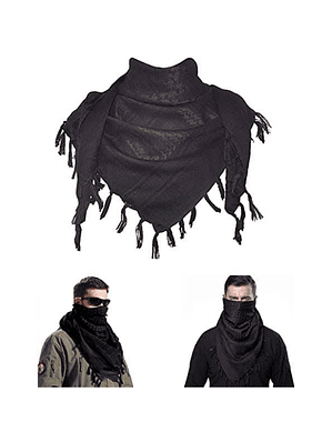 Shemagh Táctico Protector Cara 100% Algodón 