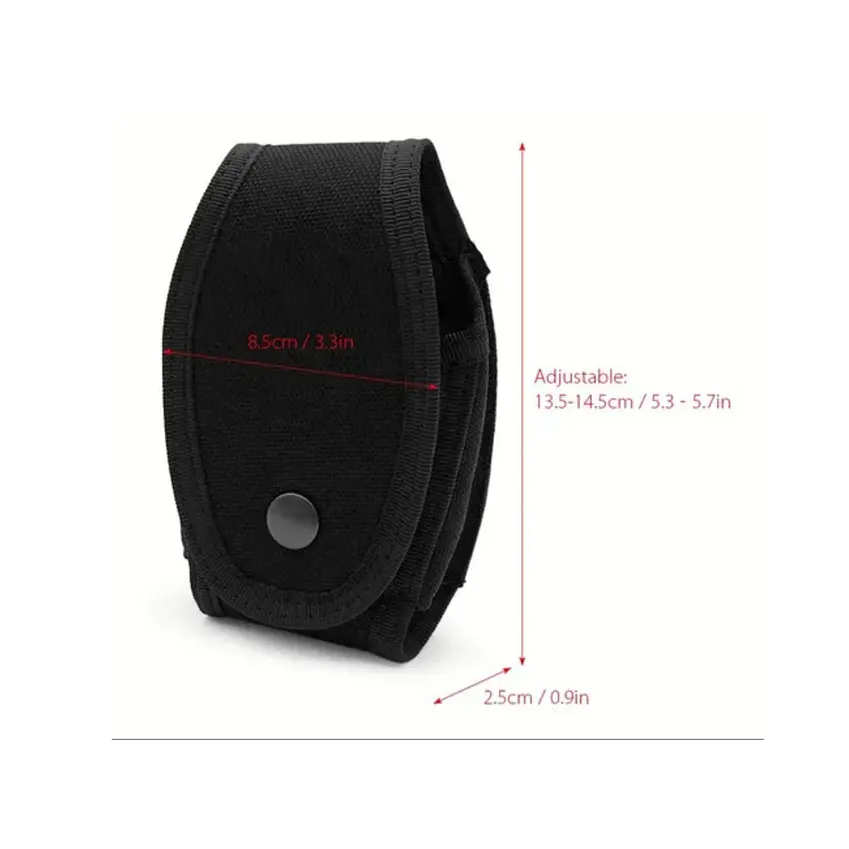 Funda Esposas Táctica Cierre Boton Presion 8
