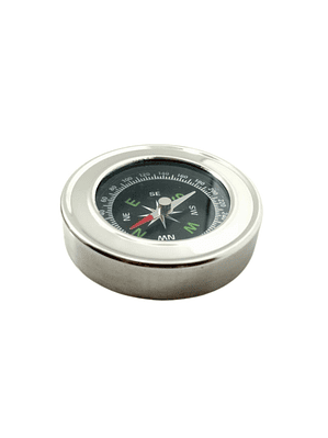 Brújula Acero Inoxidable Magnética Direccional 