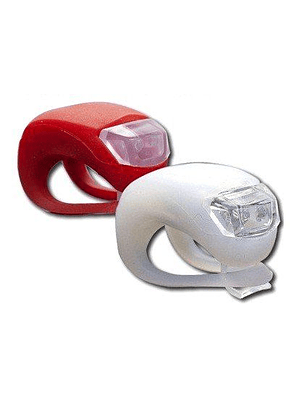 Pack Luz Bicicleta Blanca Roja