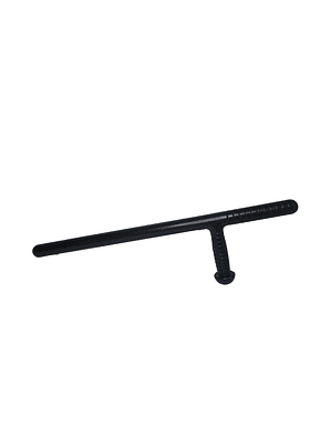 Bastón Tonfa Madera Defensa Personal Negro 