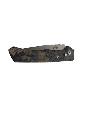 Cuchillo Navaja Cortapluma Accion Automatica Camuflaje