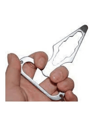 Llavero Hexagonal Supervivencia Edc  Defensa Personal De Punta 