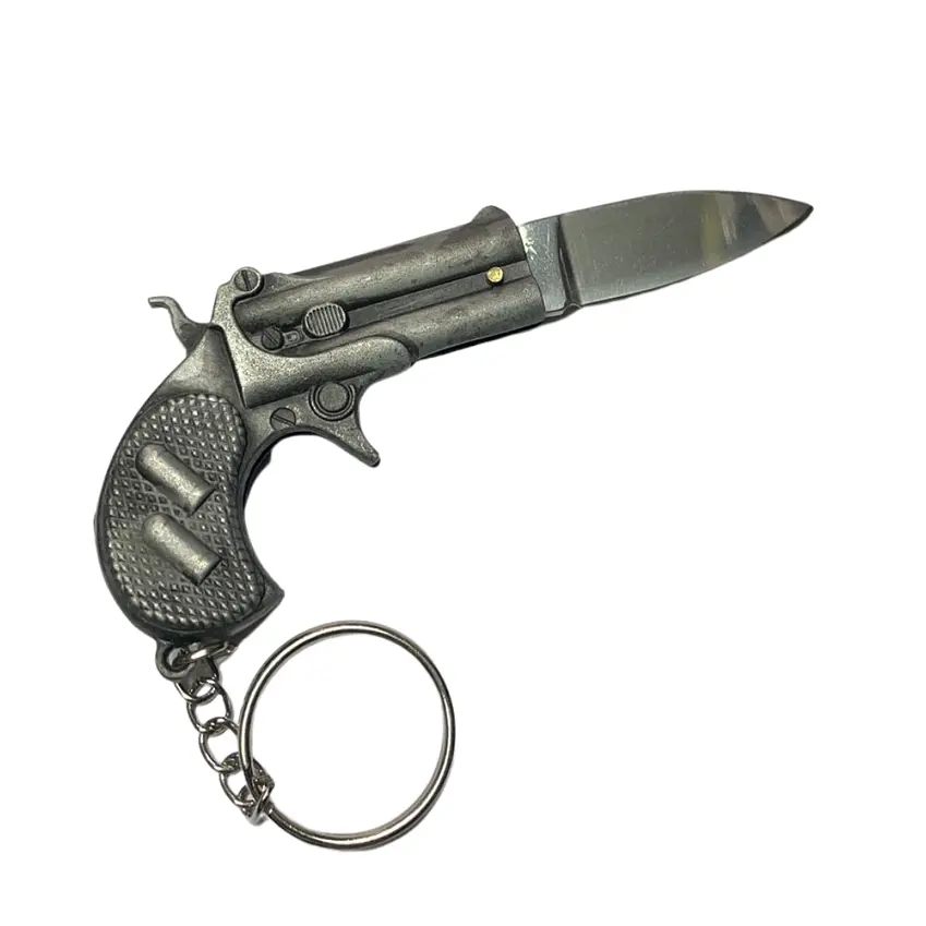 Mini Cuchillo Corta Pluma Tactico Militar Pistola 1