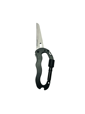 Cuchillo Mosqueton Cortapluma Trekking