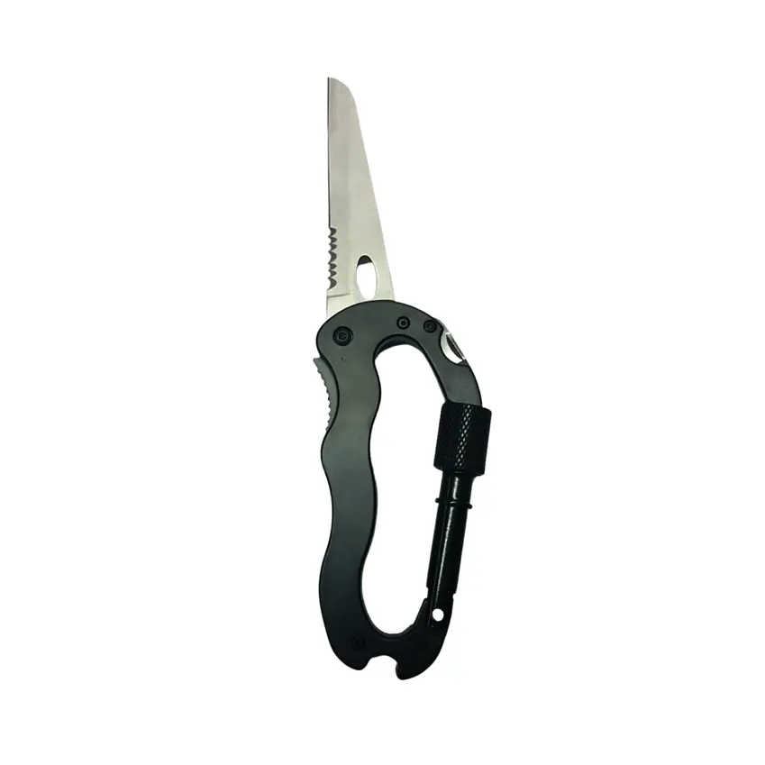 Cuchillo Mosqueton Cortapluma Trekking 2