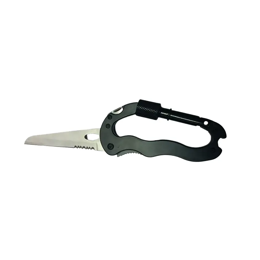 Cuchillo Mosqueton Cortapluma Trekking 4