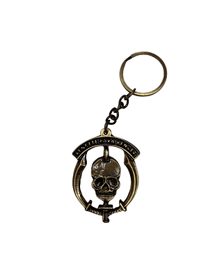 LLavero Metalico Forma Calavera - Vencete para Vencer